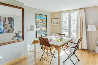 Coin salon dans l'établissement Appartement Barrio - Welkeys