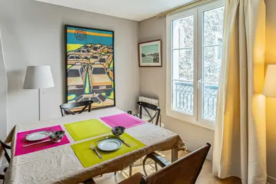 Coin salon dans l'établissement Appartement Barrio - Welkeys