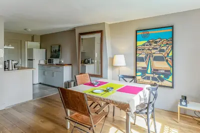 Cuisine ou kitchenette dans l'établissement Appartement Barrio - Welkeys