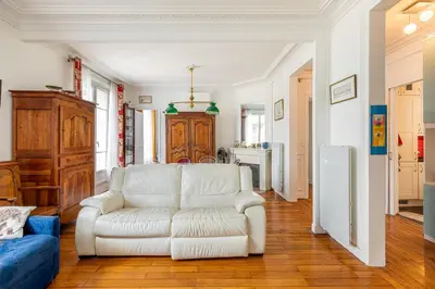 Coin salon dans l'établissement GuestReady - Vibrant et confortable à Montparnasse