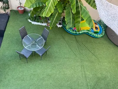 Jardin de l'établissement Agréable appartement dans une maison