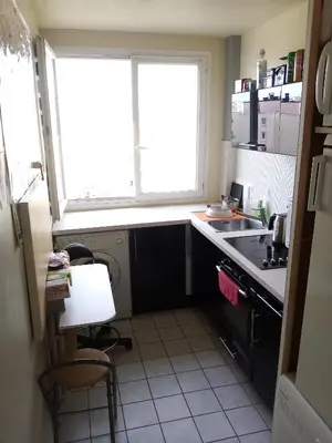 Plan de l'établissement Paris Porte d'Italie - Chambre à louer avec parking et vue sur Paris