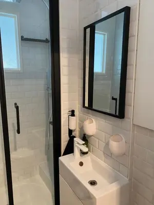 Salle de bains dans l'établissement Bastille Belle Époque