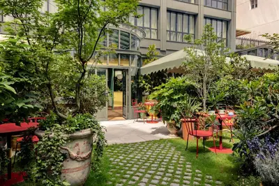 Jardin de l'établissement La Fantaisie