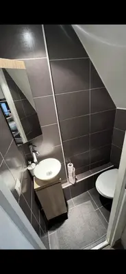 Salle de bains dans l'établissement Appartement BASTILLE/MARAIS Gare Lyon