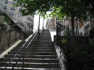 Plan de l'établissement Quiet apartment hill of Montmartre