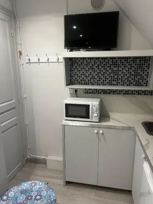 Cuisine ou kitchenette dans l'établissement Sous les toits de PARIS TROCADERO