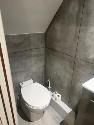 Salle de bains dans l'établissement Sous les toits de PARIS TROCADERO