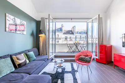 Coin salon dans l'établissement Sweett - Grands Boulevards