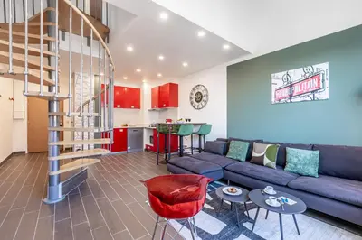 Coin salon dans l'établissement Sweett - Grands Boulevards