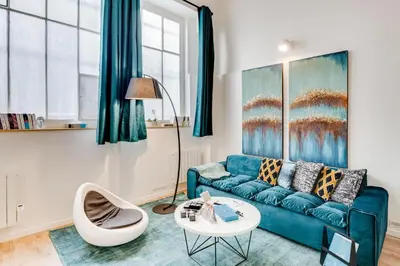 Coin salon dans l'établissement Sweett - Rue de Lallier