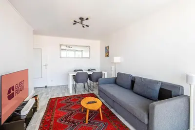 Coin salon dans l'établissement GuestReady - Excelente Aptos perto de Antique District