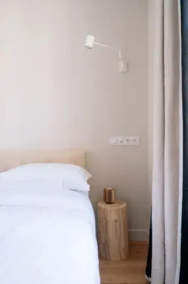 Un ou plusieurs lits dans un hébergement de l'établissement Stunning 1 Bedroom Apartment in Paris