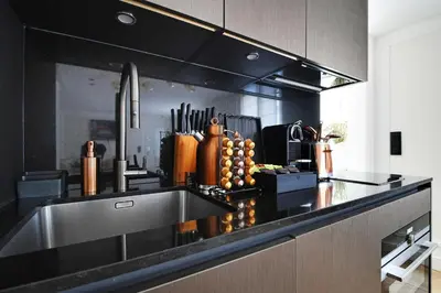 Cuisine ou kitchenette dans l'établissement TheLander Serviced Apartments in Saint-Germain des Près - Rue Jacob
