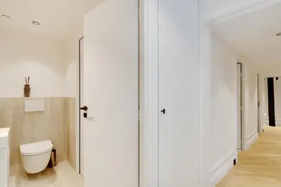 Salle de bains dans l'établissement TheLander Serviced Apartments in Saint-Germain des Près - Rue Jacob