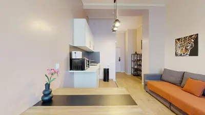 Cuisine ou kitchenette dans l'établissement 252 Suite Majestic - Superbe Appartement à Paris