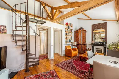 Plan de l'établissement GuestReady - Charming apartment with mezzanine