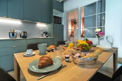 Nourriture dans l'appartement ou à proximité