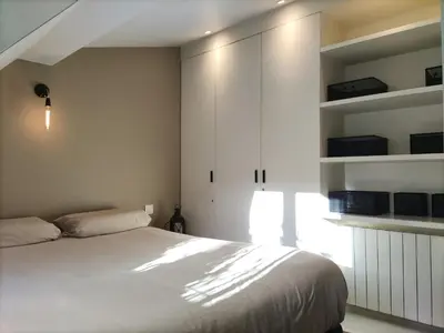 Un ou plusieurs lits dans un hébergement de l'établissement MARAIS CHIC heart of Paris, premium location !