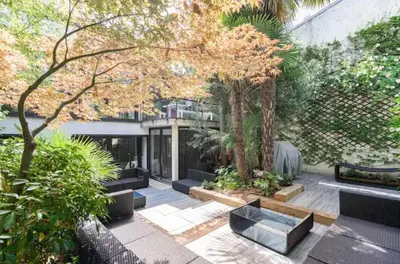 Jardin de l'établissement Villa Alesia