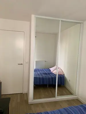 Un ou plusieurs lits dans un hébergement de l'établissement Chambre privée