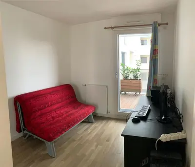 Télévision ou salle de divertissement dans l'établissement Chambre privée