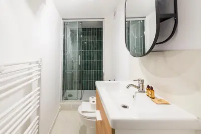 Salle de bains dans l'établissement New Duplex 6Pers#Paris Expo#Porte de Versailles