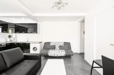 Cuisine ou kitchenette dans l'établissement Appartement Montparnasse