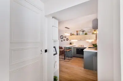 Cuisine ou kitchenette dans l'établissement A place to chill