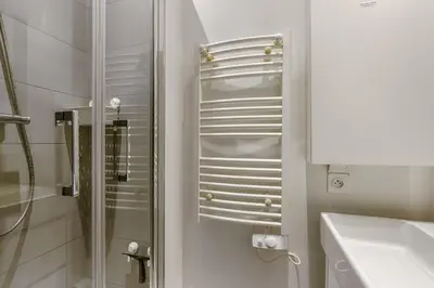 Salle de bains dans l'établissement Appartement Fragonard - Welkeys