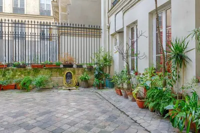 Jardin de l'établissement Appartement Fragonard - Welkeys