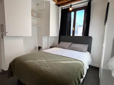 Un ou plusieurs lits dans un hébergement de l'établissement Le Loft Gravilliers