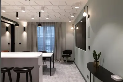 Télévision ou salle de divertissement dans l'établissement Splendide appartement de 50m2 Paris -Montmartre