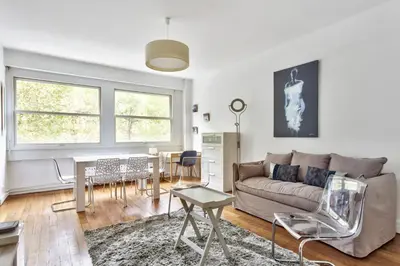 Coin salon dans l'établissement Appartement Chérioux - Welkeys