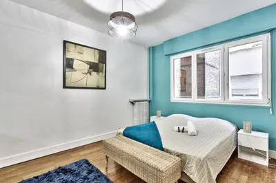Coin salon dans l'établissement Appartement Chérioux - Welkeys