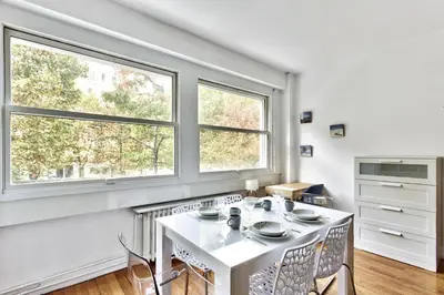 Cuisine ou kitchenette dans l'établissement Appartement Chérioux - Welkeys
