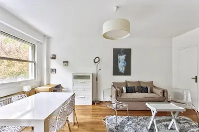 Coin salon dans l'établissement Appartement Chérioux - Welkeys