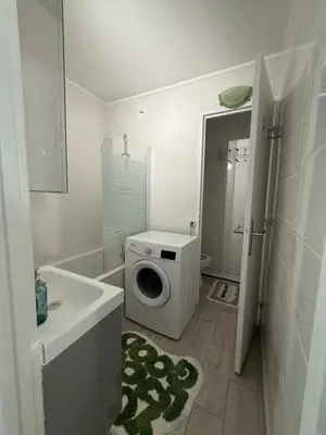 Salle de bains dans l'établissement Cosy studio next to exhibition centre Paris 15 em Porte de Versailles