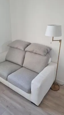Coin salon dans l'établissement Appartement luxueux dans maison bourgeoise parisienne