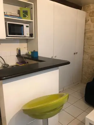Cuisine ou kitchenette dans l'établissement LE TEMPS D'UNE PAUSE