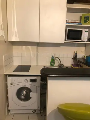 Cuisine ou kitchenette dans l'établissement LE TEMPS D'UNE PAUSE