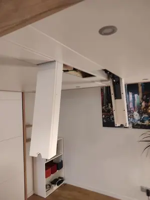 Plan de l'établissement Studio avec terrasse proche des transports.