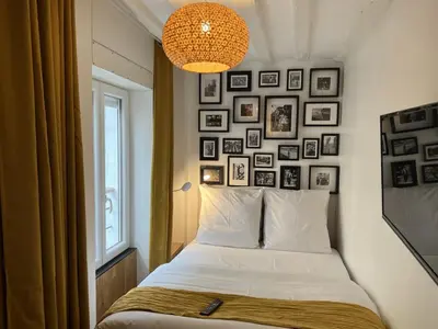 Un ou plusieurs lits dans un hébergement de l'établissement Villette & Canal - Apartment