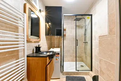 Salle de bains dans l'établissement STUDIO PANTHEON