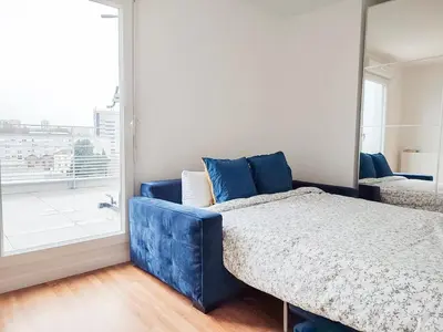 Plan de l'établissement Penthouse 108 m2 - Terrasse & Parking - Paris Sud - Orly - Parc Expo
