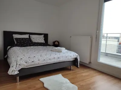 Plan de l'établissement Penthouse 108 m2 - Terrasse & Parking - Paris Sud - Orly - Parc Expo