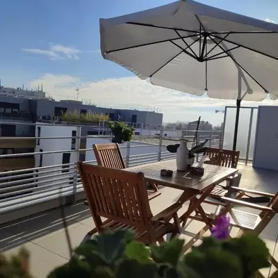 Penthouse 108 m2 - Terrasse & Parking - Paris Sud - Orly - Parc Expo