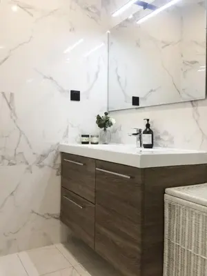 Salle de bains dans l'établissement Appartement Familial Au Coeur du Marais