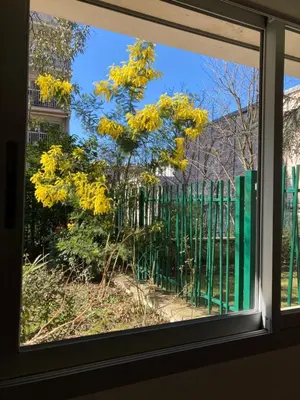 Jardin de l'établissement Vue sur jardin, 3 pièces