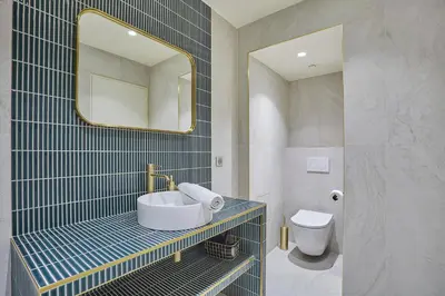 Salle de bains dans l'établissement Residence Center of Paris by Studio prestige